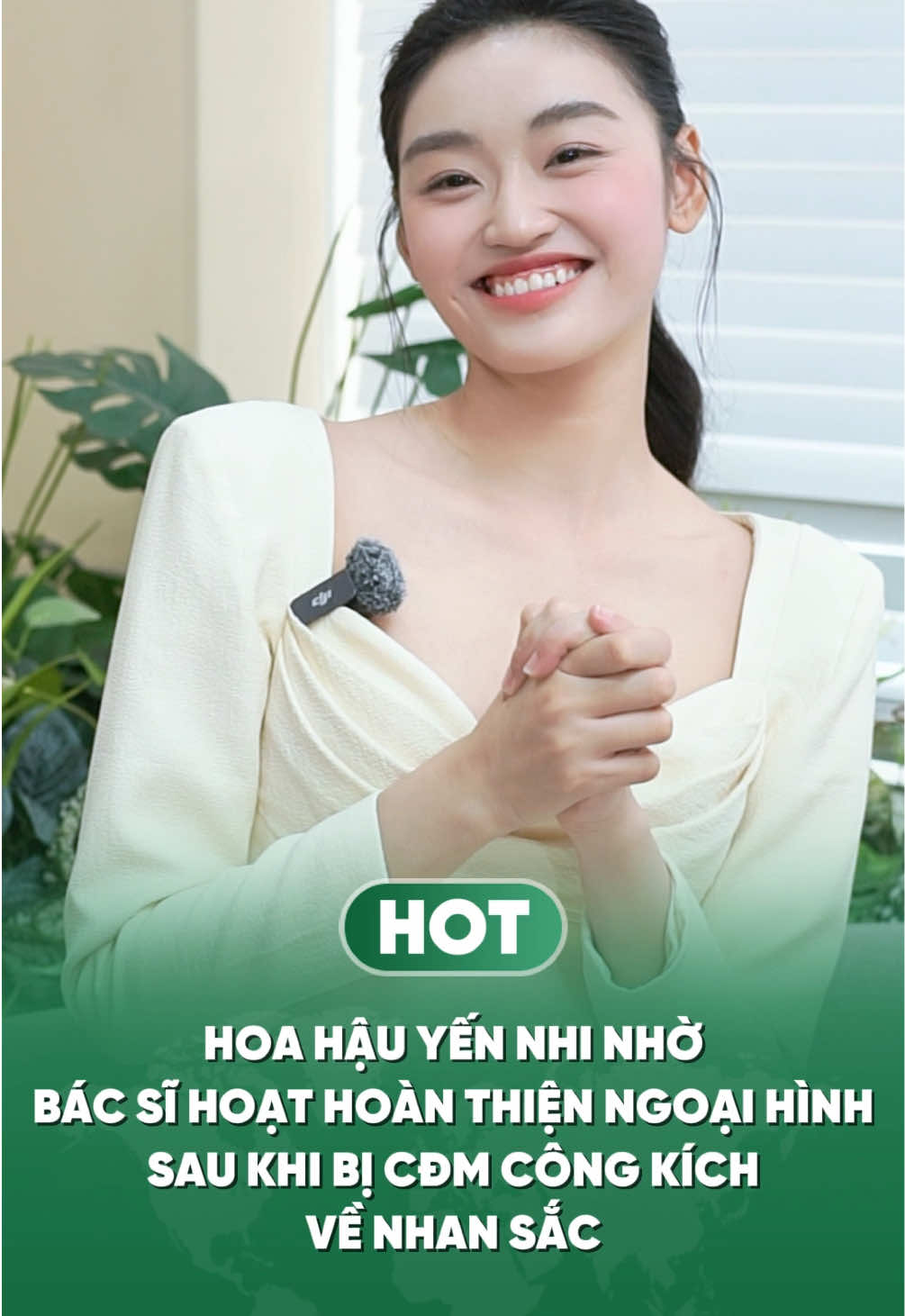 “Nhan sắc là thứ trời cho, trời cho không đủ thì mình dậm thêm”. Cả nhà cùng theo dõi hành trình MGI của Yến Nhi sắp tới nha ❤️#bacsihoat #missgrandvietnam2025 #NguyenThiYenNhi #MGI2025 #tmvsaigonstar 