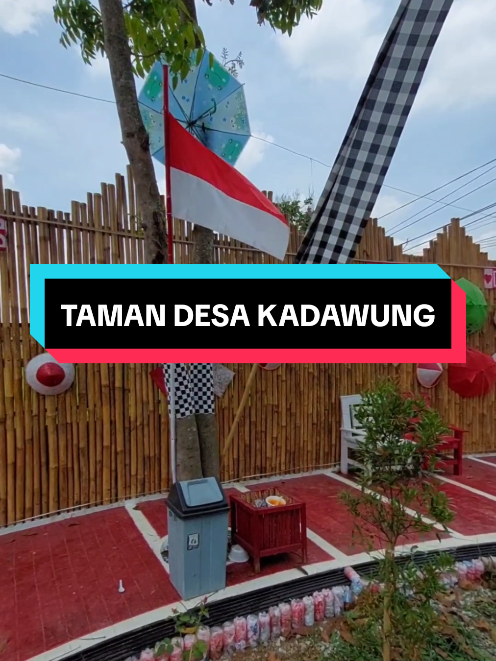🌿✨Taman Desa Kadawung kini sudah 100% jadi! Pagar bambu yang kokoh & alami jadi bukti nyata Kades Rosman Suganda berkomitmen menghias serta merawat desanya tercinta🤍 @Rosman Suganda @Desa Kadawung Mantap #TamanDesaKadawung #DesaIndah #RakyatSubangGotongRoyong #SubangNgabret #KadawungMantap 