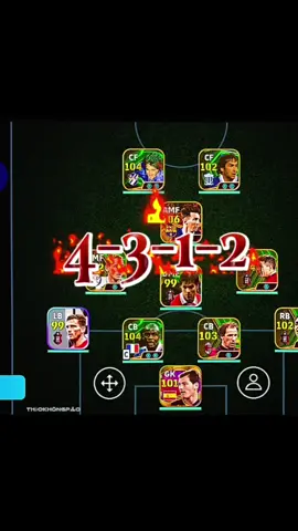 Review 4-3-1-2 QuickCouter ✨ #4312 #Efootball  #Efootballmobile  #efootball2026  #ThảoKhôngPáo 