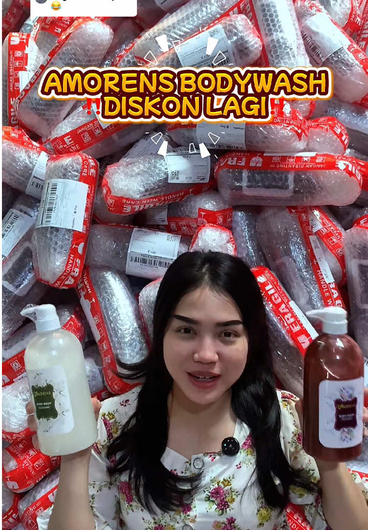 Membalas @Mimin🦄 Amorens body wash banyak promo nya loh bestie kalau kamu checkout di sesi live kami!!🙌🏻😍❤️✨ Yuk checkout sekang kalu mau dapat promo sabun mandi dari Amorens 🙌🏻✨ #bodywash #sabunmandi #sabunmandicair #promosabunmandi #Amorens 
