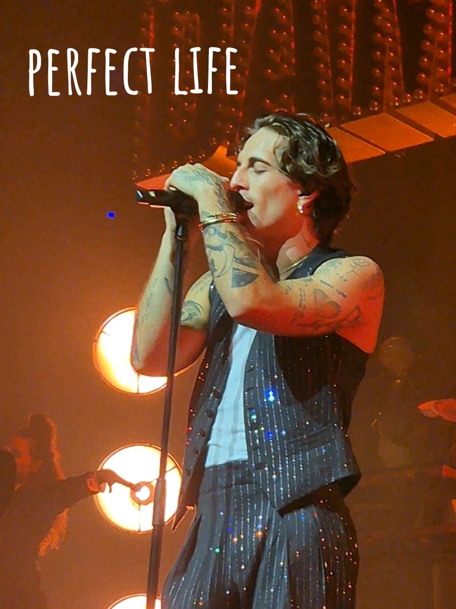 I guess there's just no space for me 💫 #DamianoDavid #Damiano #London #PerfectLife #FunnyLittleFearsWorldTour  @Damiano David 