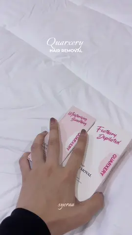 Painless hair removal cream yg sesuai utk semua skin type! worth my money 💖 #hairremovalcream #quarxery #waxing #pencukur #fyp 
