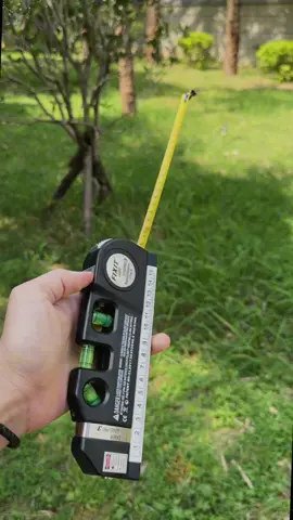 Multipurpose Laser Level laser measure Line 8ft+Measurement Tape Ruler Adjusted#Multipurpose #laser #measure #useful #repair #works #wall #balance #foryou #tiktokmalaysia 
