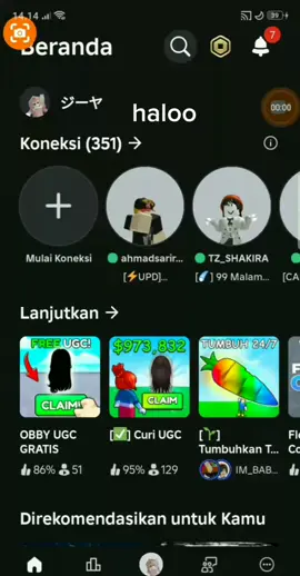 ini tutorialnya maaf kalau kecepetan/kelamaan  map: OBBY UGC GRATIS  #tutorial#obbyugc#freehair#fyp#gratis