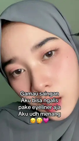 Punyaku E01 😋🤏  Ada d showcase aku yappp💗😋☝🏻 #pinkflash #Eyeliner #tutorial 