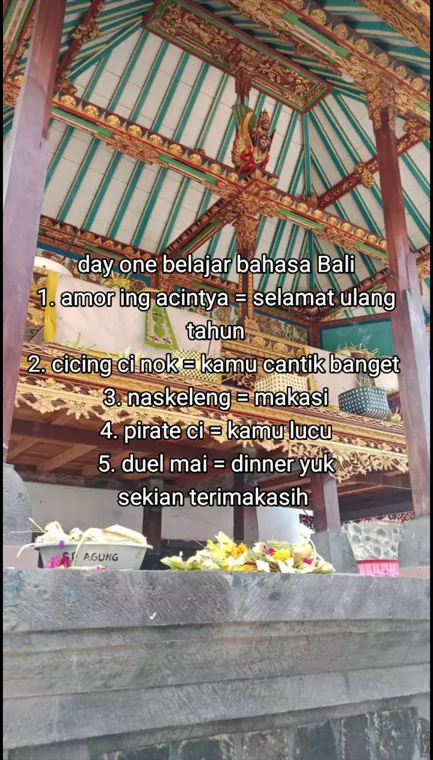 #dayone #belajar #bahasabali #bahasaalus #fyppppppppppppppppppppppp #balinese #balipride #foryourpage #masukfyp #4u 