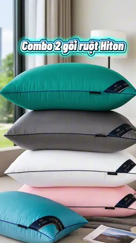 Một giấc ngủ ngon bắt đầu từ chiếc gối thoải mái! 👉 Combo 2 Gối Hiton Cao Cấp – bông gòn đàn hồi, êm ái, ôm trọn cổ vai gáy, đặc biệt phù hợp cho người lớn tuổi và ai hay mỏi vai. 💙 Ngủ sâu, ngủ ngon – tỉnh dậy sảng khoái mỗi ngày.#xuhuong #giacngungon #GoiHiton #Combo2Goi #GoiCaoCap 