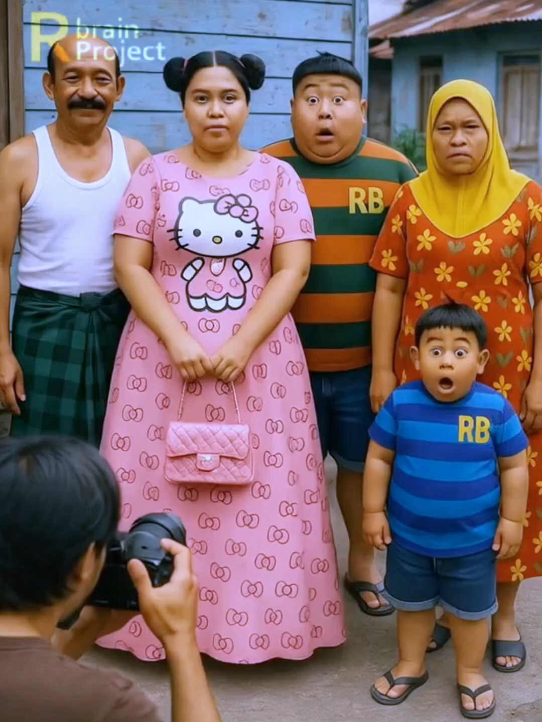 FOTO KELUARGA PALING HEBOH🤣‼️ - Rbrain Project OFFICIAL