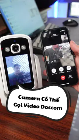 Từ giờ ông bà bố mẹ hay con cái ở nhà muốn gọi video cho mình chỉ cần ấn nút gọi trên camera là xong đơn giản dễ thao tác #dinhtuanriviu 