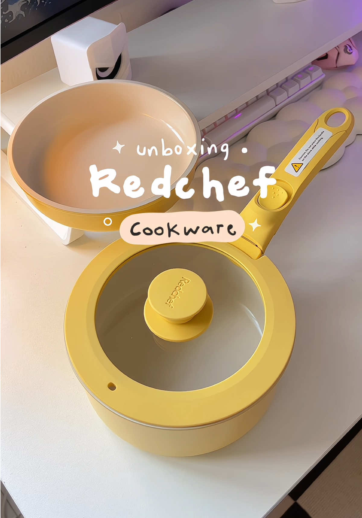 Lawanyaa colour ni! Love betul cookware from @Redchef.MY  #redchef #cookwareset #cookware #redchefcookware #nonstickpan 