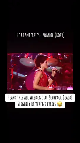 Heard this song all weekend at Bethpage Black! Slightly different lyrics 😂 The Cranberries- Zombie (Rory)  #zombie #RyderCup #rory #fyp #livemusic 