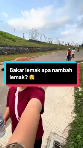 Bakar lemak apa nambah lemak? 🫣 #laripagi #olahraga #nengdeviiiiii #citraindahcity 