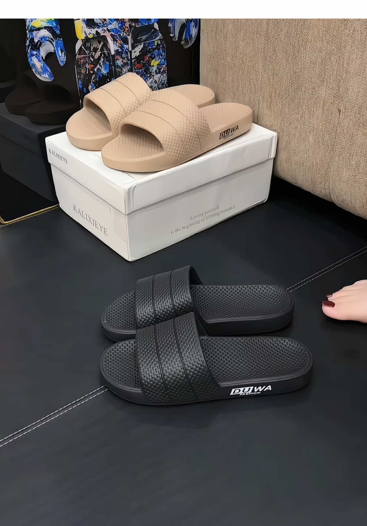 Dép quai ngang Nam của nhà Duwa, rẻ mà chất lượng- dép đúc nguyên khối siêu bền #depnam #depquaingang #depnhuaduc #duwa #depquaingangnam 