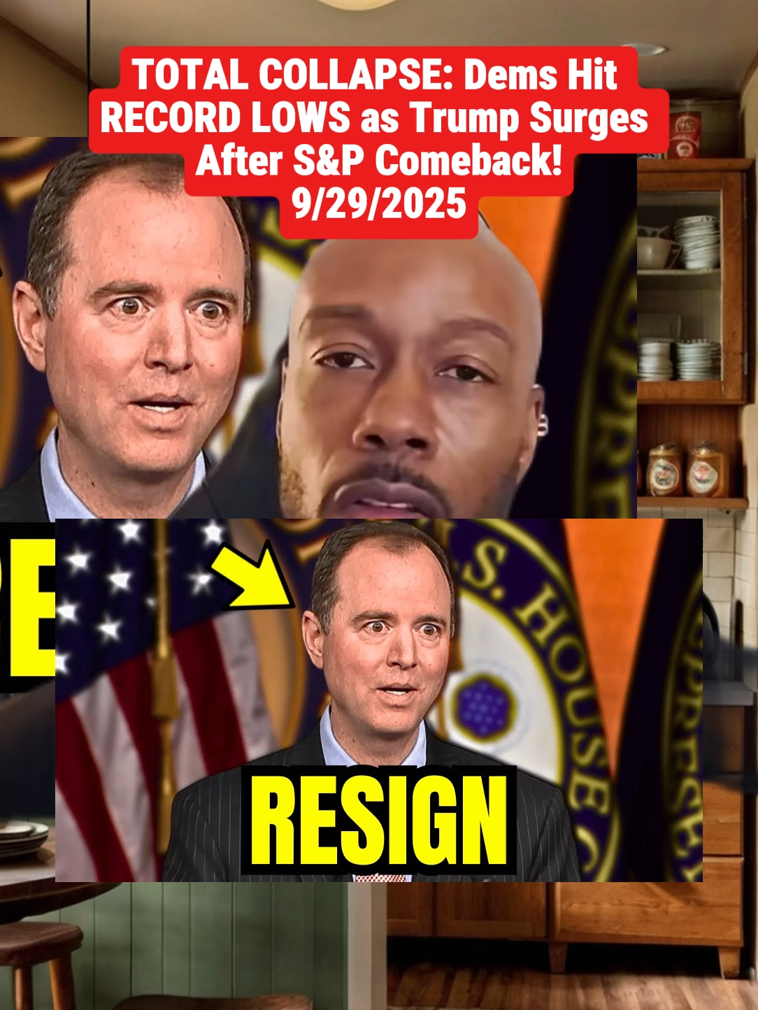 TOTAL COLLAPSE: Dems Hit RECORD LOWS as Trump Surges After S&P Comeback! #donaldtrump #presidenttrump #biden #parati #paratii #america #teamtrump