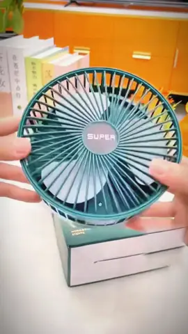 Ventilador dobrável retrátil silencioso USB recarregável retrátil de baixo ruído Mini ventilador