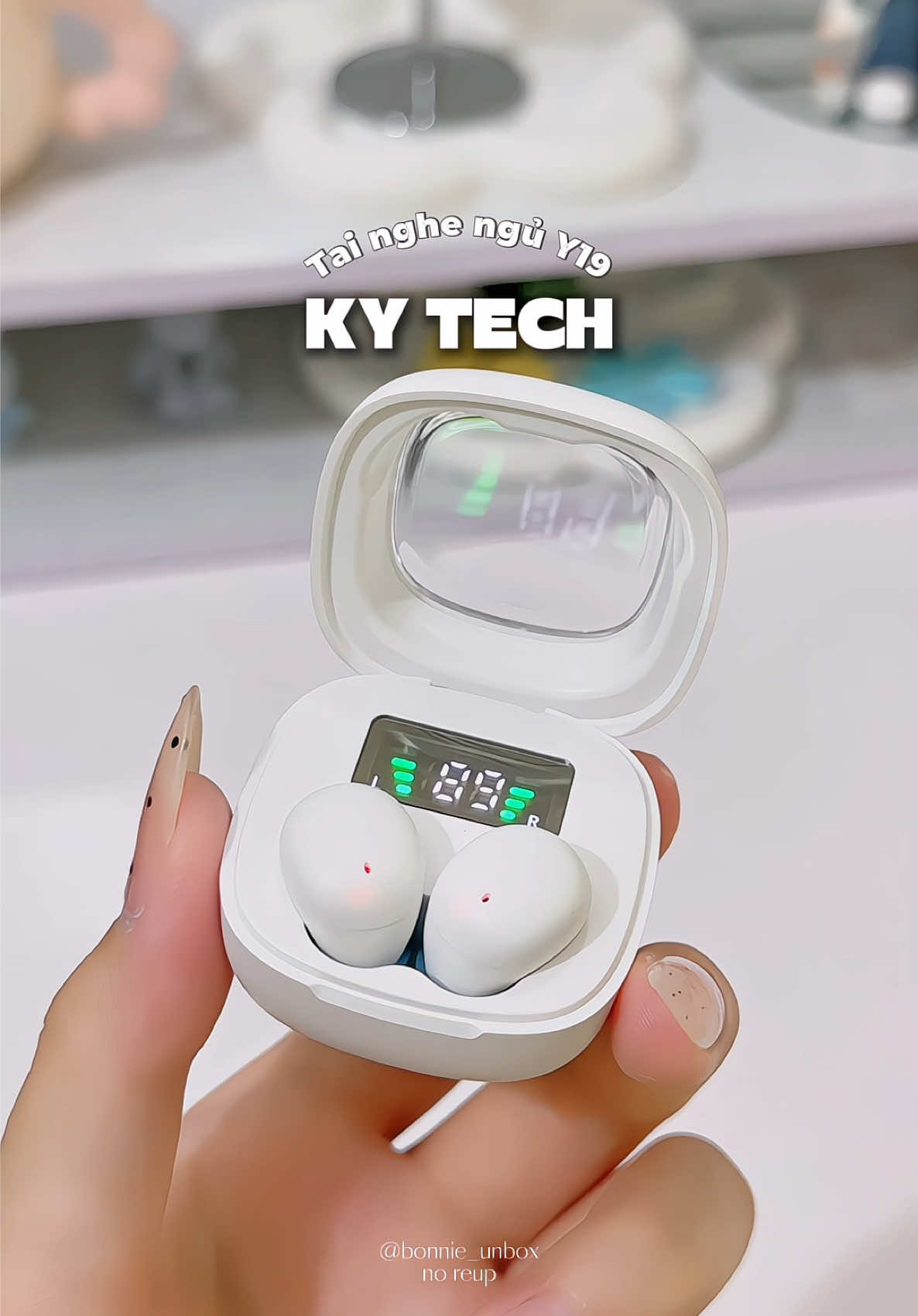 Tai nghe ngủ mini Y19 KYTECH #kytech #tainghengu #tainghe #tainghey19 #xuhuongtiktok 