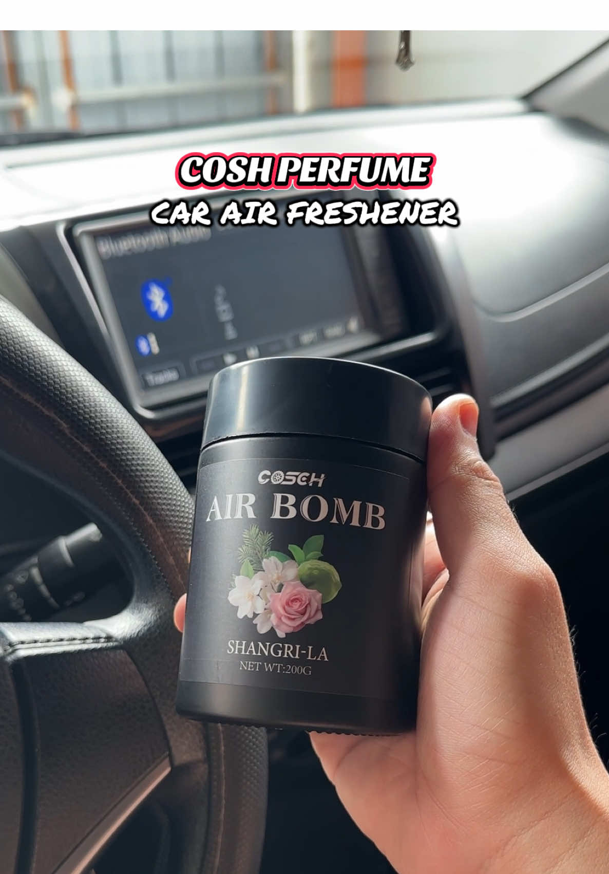 Legit, ang bango ng buong kotse namin dahil dito! #fyp #cosch #carfreshener #carperfume #carairfreshener 
