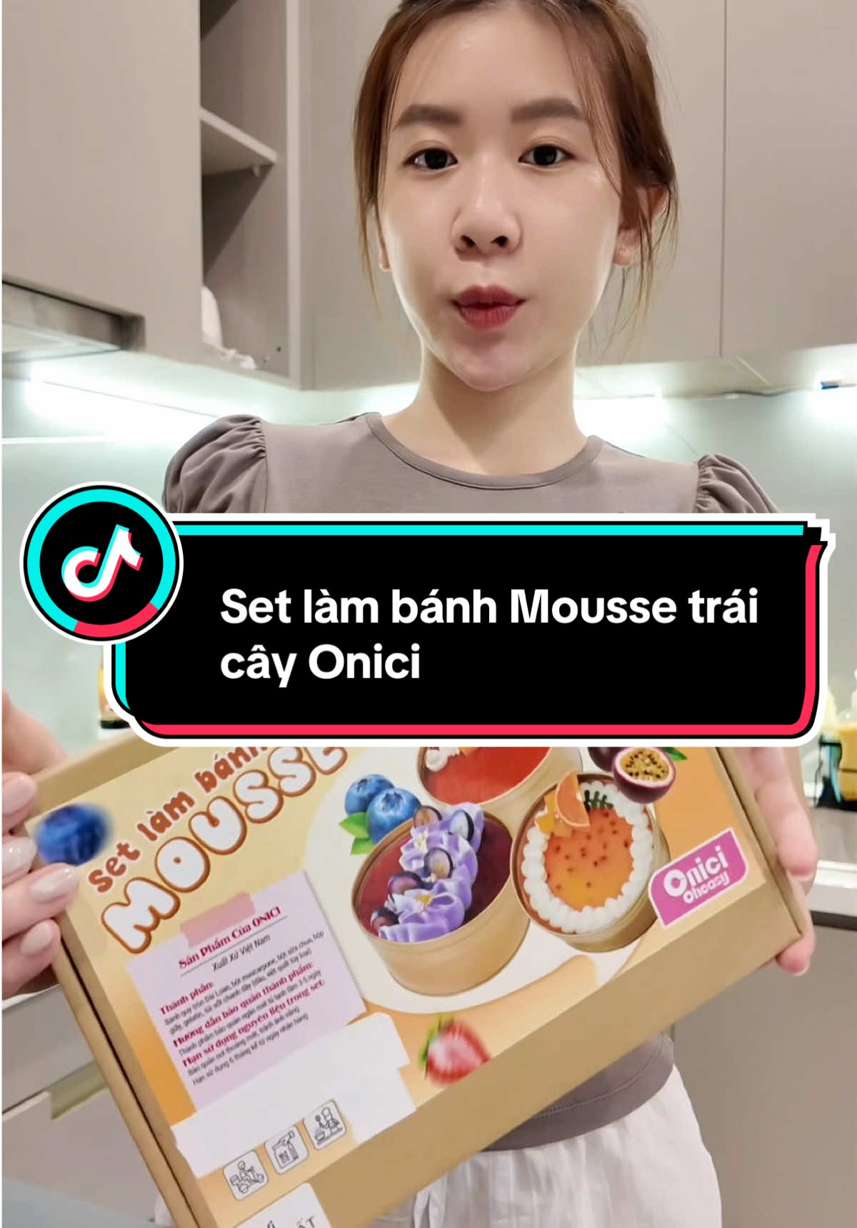 Dễ làm vô đối luôn mấy bà #linhchuoireview #linhchuoimukbang #onici #onicibepcuame #setlambanhmousse 