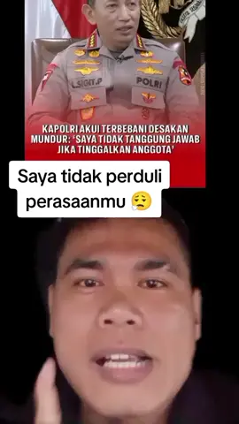kalau kau sebagai pemimpin yang bertanggungjawab pasti tau bagaimana cara untuk menyakinkan pada rakyat bahwa Polri untuk masyarakat bukan pada pejabat. #listyosigitprabowo #fyp #viral #polisitidakbisabekerja @Kepala Kepolisian RI @DPR RI 