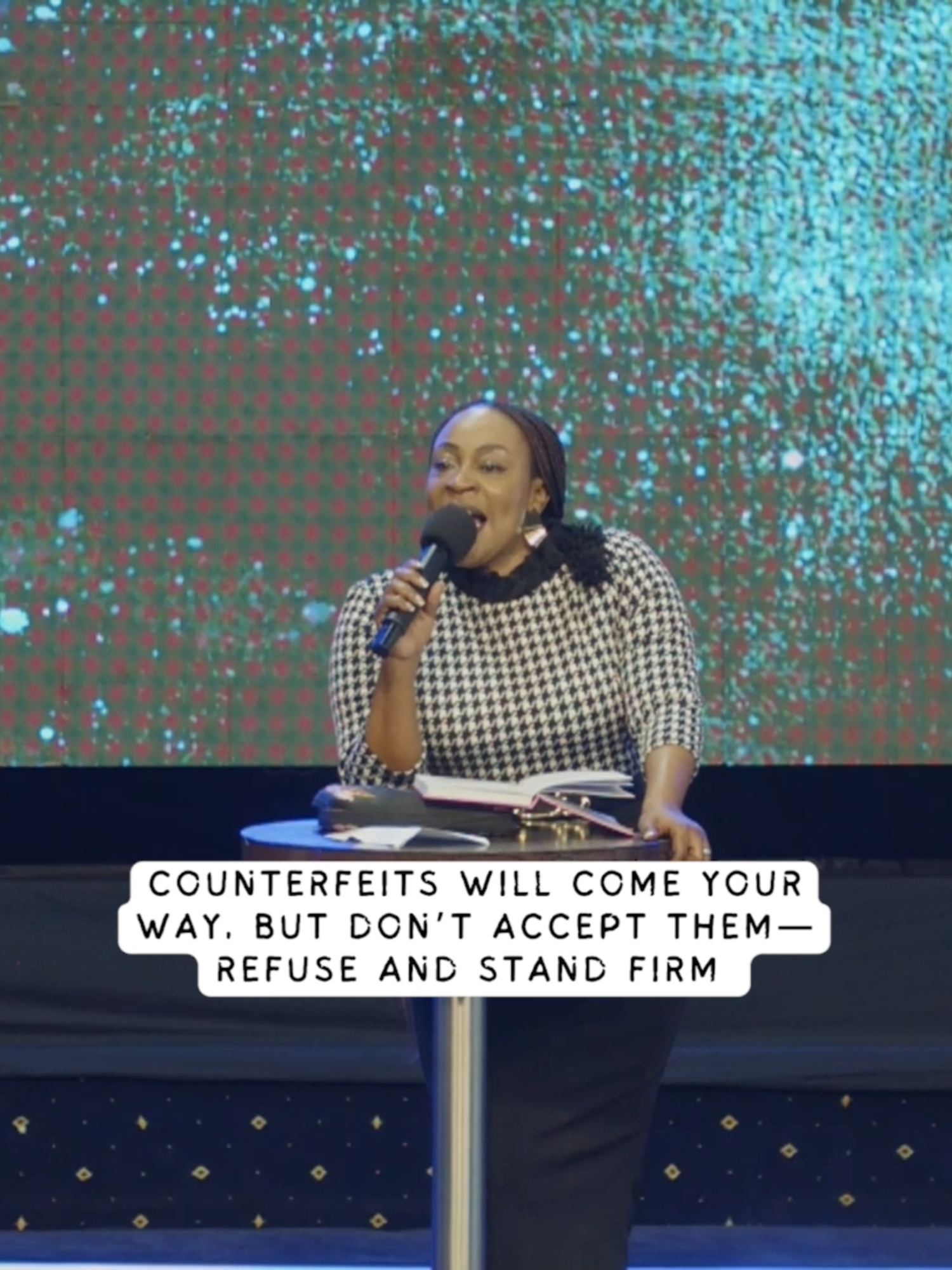 Counterfeits will come your way, but don’t accept them—refuse and stand firm #RefuseCounterfeits #StandFirm #WalkInTruth #StayAuthentic #Discernment