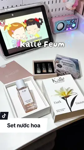 Set 🎁 cực kì ý nghĩa vào dịp 20/10 sắp tới 🥰✨ #kallefeum #darkbeauty #nuochoa #perfume #setquatang  @kallefeumvn 