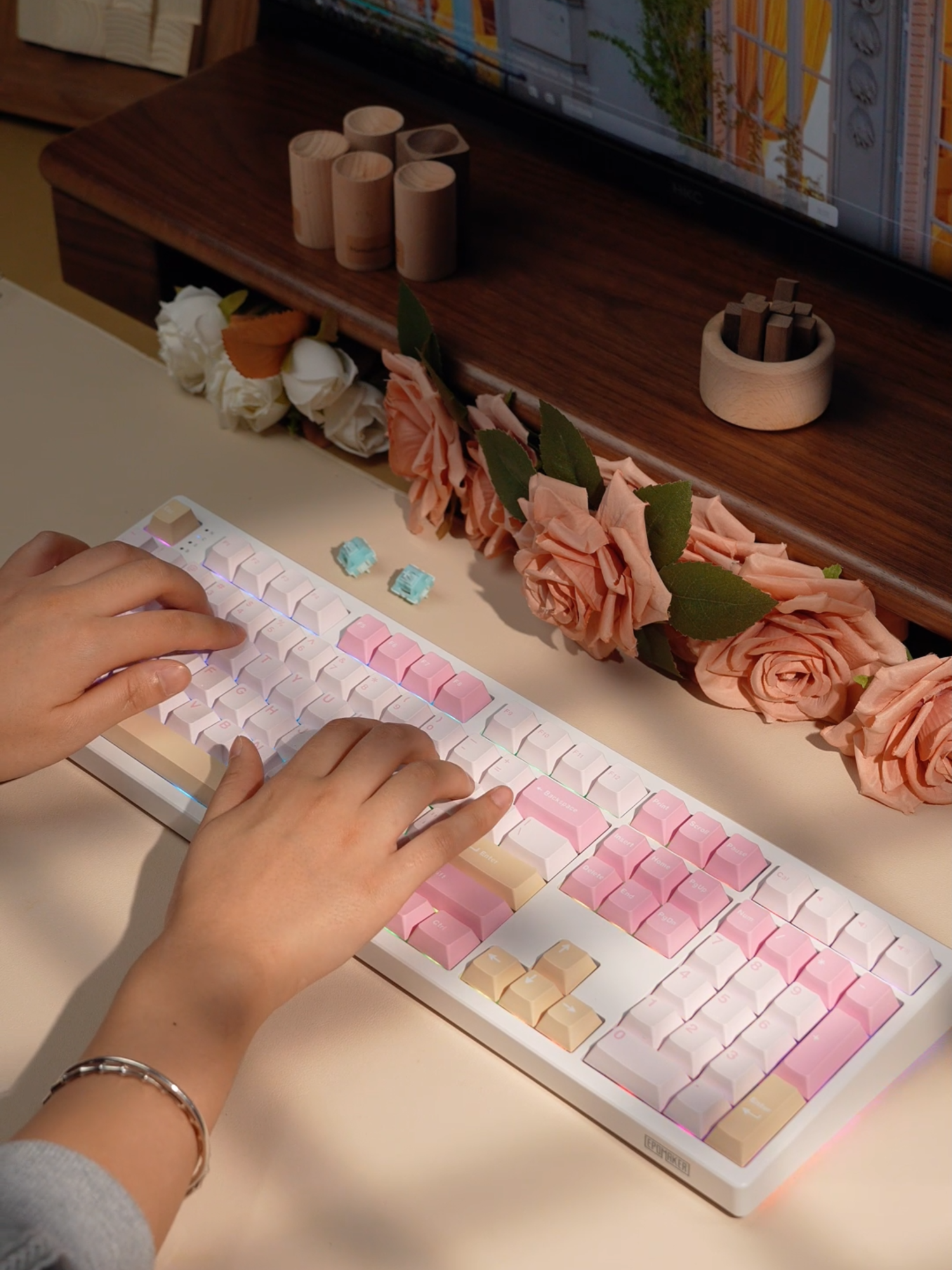 New color!! of TH108 #epomaker #epomakerkeyboard #keyboard #techtok #epomakerth108