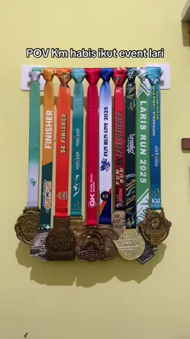 ternak medali 😏 #lari #medali #fyp 