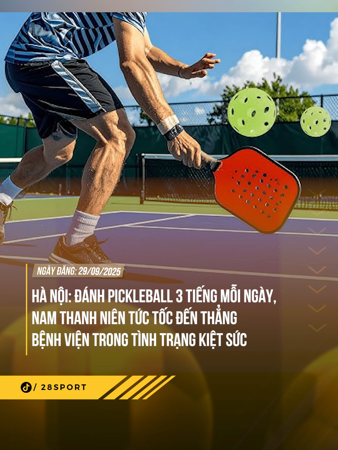 VƯỢT MỨC PICKLEBALL #theanh28 #theanh28sport #sportsontiktok #28sport #pickleball