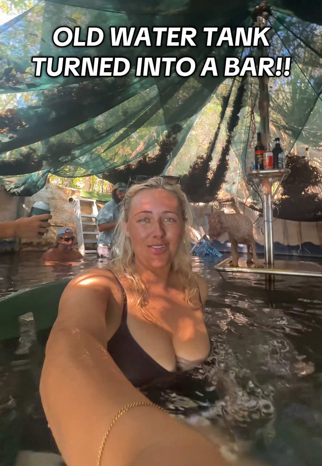 This is the single best/coolest experience of my life 🤯 #bar #water #celebrating #fyp 