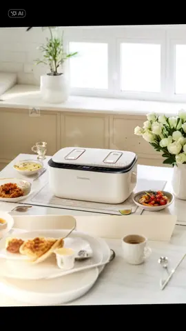 Nồi điện đa năng 2 ngăn rất tiện nha ✨😻 #giadungtienich #xuhuong #viral #fyp 