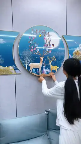 Tranh 3 tấm treo phòng khách cực đẹp cho các bác nhà vẫn chưa có mẫu decor nha. #tranhtrangguong #tranhtreotuongphongkhach #tranhtrangtri #tranhdecor #tranh 