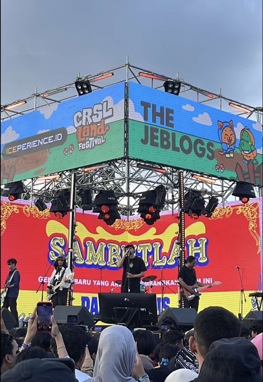 Sambutlah! @The Jeblogs @CRSL Land Festival 