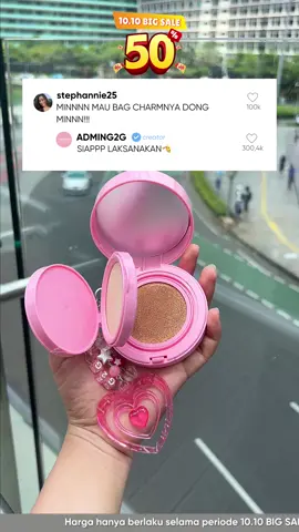 ✨ G2G 10.10 BIG SALE! G2G 2in1 Cushion Powder, solusi makeup satset ga bikin tas penuh! 😚 Cuman bawa 1 set ini, makeup bisa tahan seharian 💃💕 Checkout di TikTok Live G2G sekarang yaa~ #g2g #2in1cushion #pressedpowder #makeupset #g2gcushionpowder #fyp #mua #makeupartist #makeuppemula #beauty #favbeauty #makeup 
