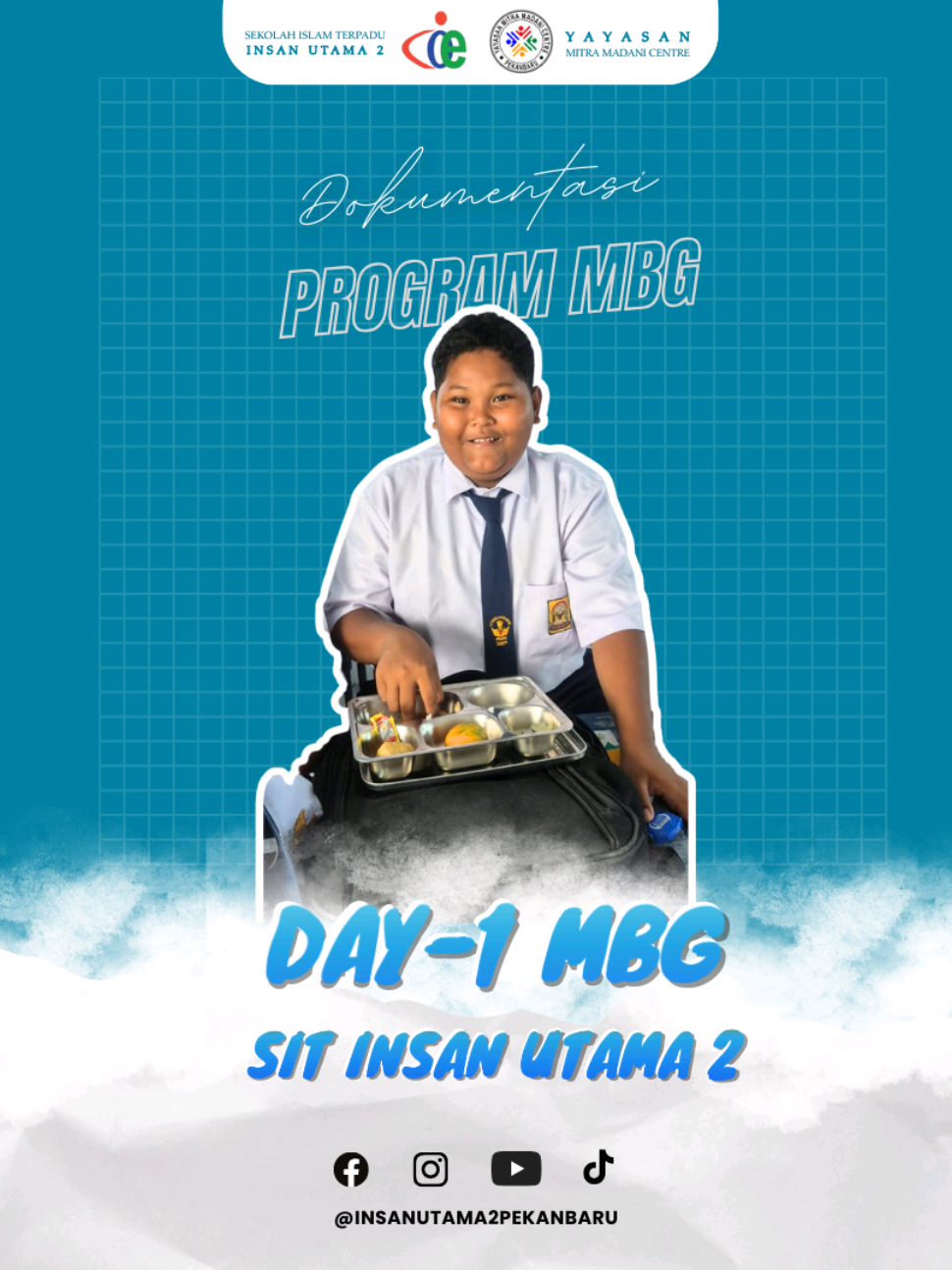 ✨Assalamualaikum Warahmatullahi Wabarakatuh✨ Alhamdulillah penerimaan Makanan Bergizi Gratis (MBG) yang merupakan program dari strategi nasional untuk meningkatkan status gizi masyarakat Indonesia di Sekolah Islam Terpadu Insan Utama 2 telah dilakukan. Program ini dilakukan di sekolah juga menjadi salah satu solusi strategis yang dapat mendukung upaya pemerintah dalam mengatasi isu stunting di Indonesia Barakallahu fiikum • • • Stay connected with us : Instagram : @insanutama2pekanbaru Youtube : @insanutama2pekanbaru Facebook : @insanutamaII TikTok : @insanutama2pekanbaru • • • 🏠 SD IT Insan Utama 2 Pekanbaru 🏠 SMP IT Insan Utama 2 Pekanbaru 📌 Jl. Taman Karya, No. 15, Simpang Baru, Panam, Pekanbaru #insanutama2pku #mitramadanicentre #sdit #smpit #fyp 