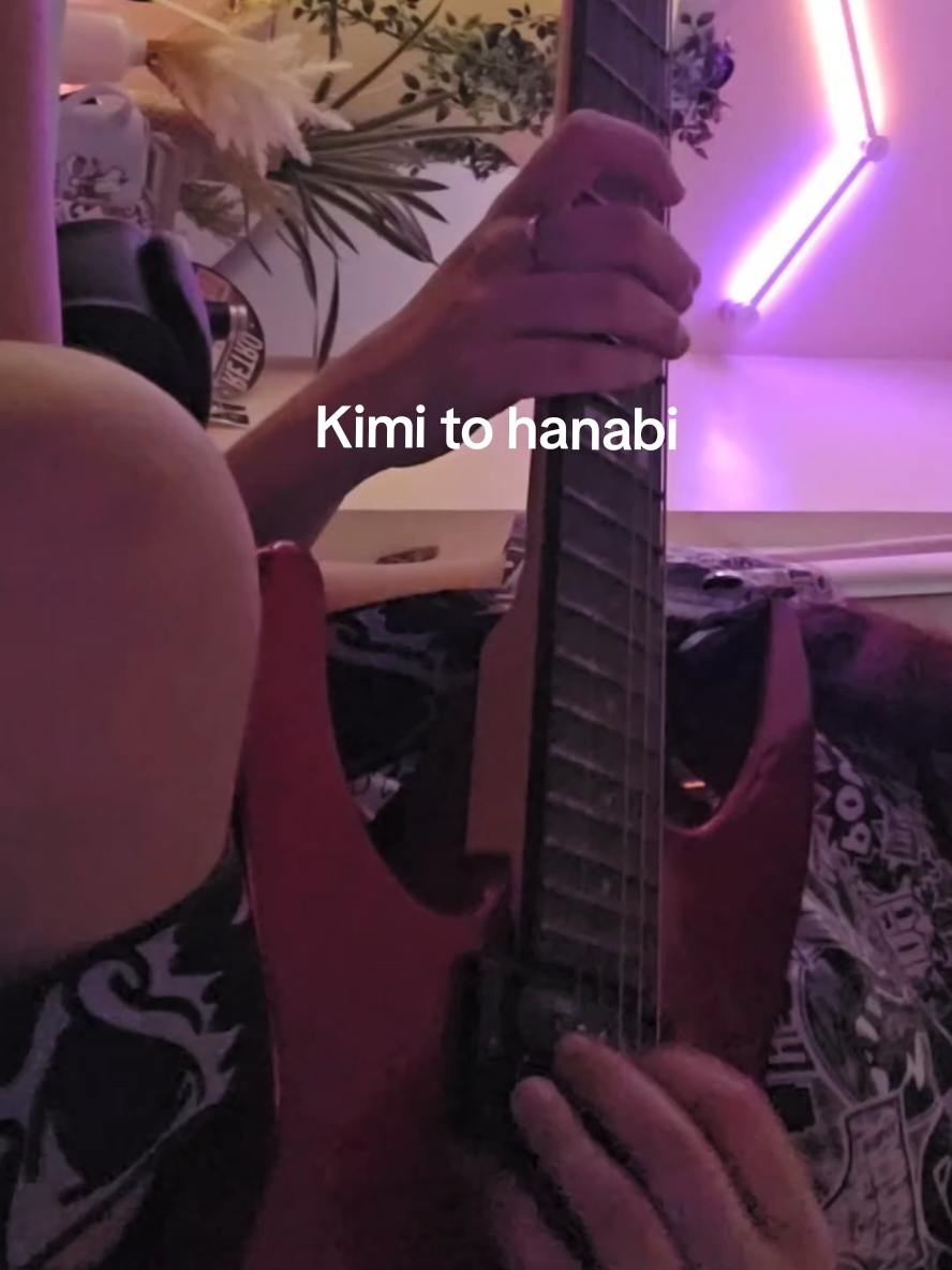 Kimi To Hanabi ~ 🎆 • NOVA  the melody is so addicting😣 #kimitohanabi #nova #music #guitar #mytypemusic 