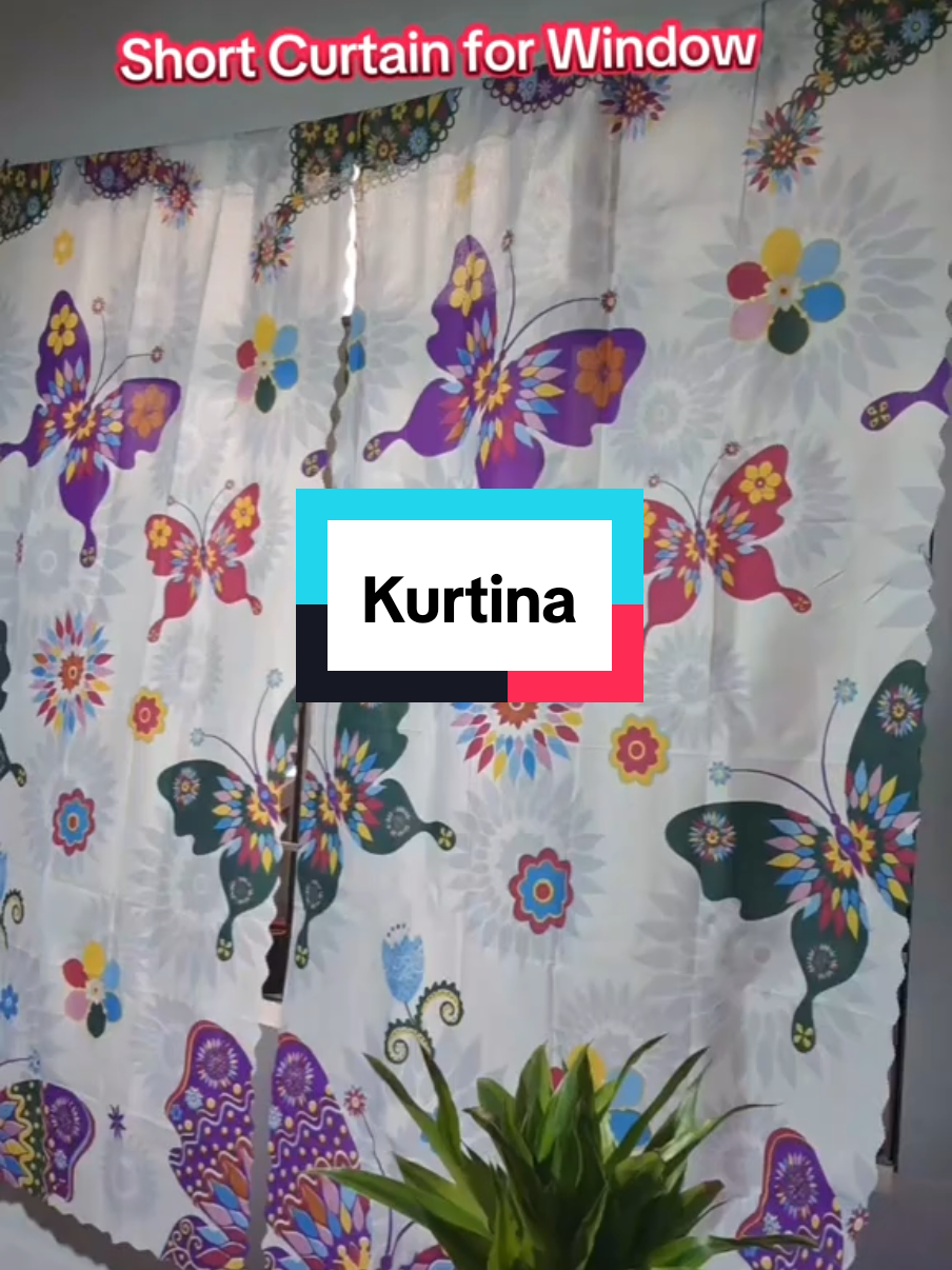 ang cute ang ganda ng kurtina na eto #kurtina #curtain #windowcurtain #fyp 