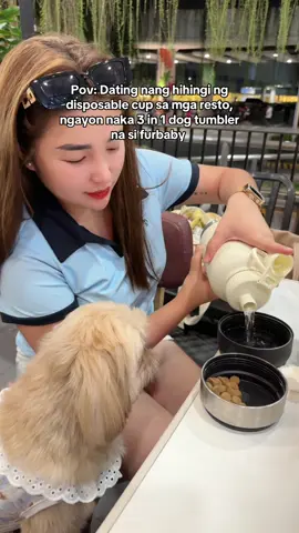 3 in 1 tumbler for pets 🥰 #dogtumbler 