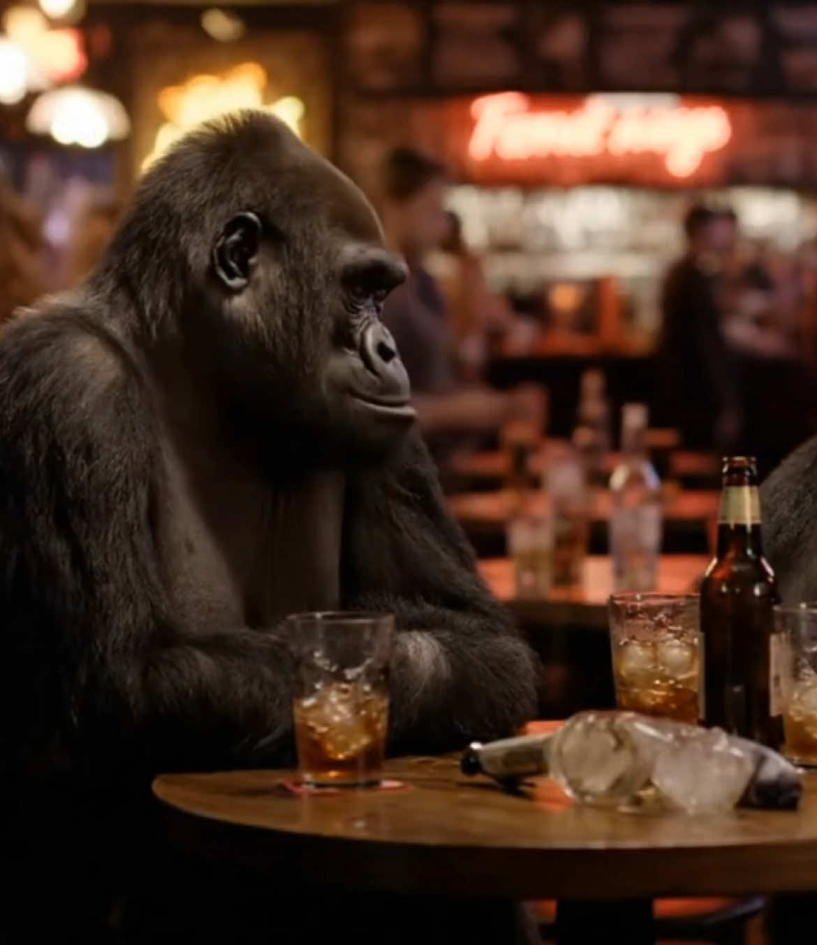#ai #comedyvideo #gorilla #biggorillaenergy #bigfoot