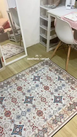 so beautiful! 🥹🫶🏻 suka banget sama motifnya, luvvvv— bikin look room jadi aesthetic 𝜗ৎ⋆˙⟡ #karpet #carpet #karpetaesthetic #karpetviral #karpetturki  