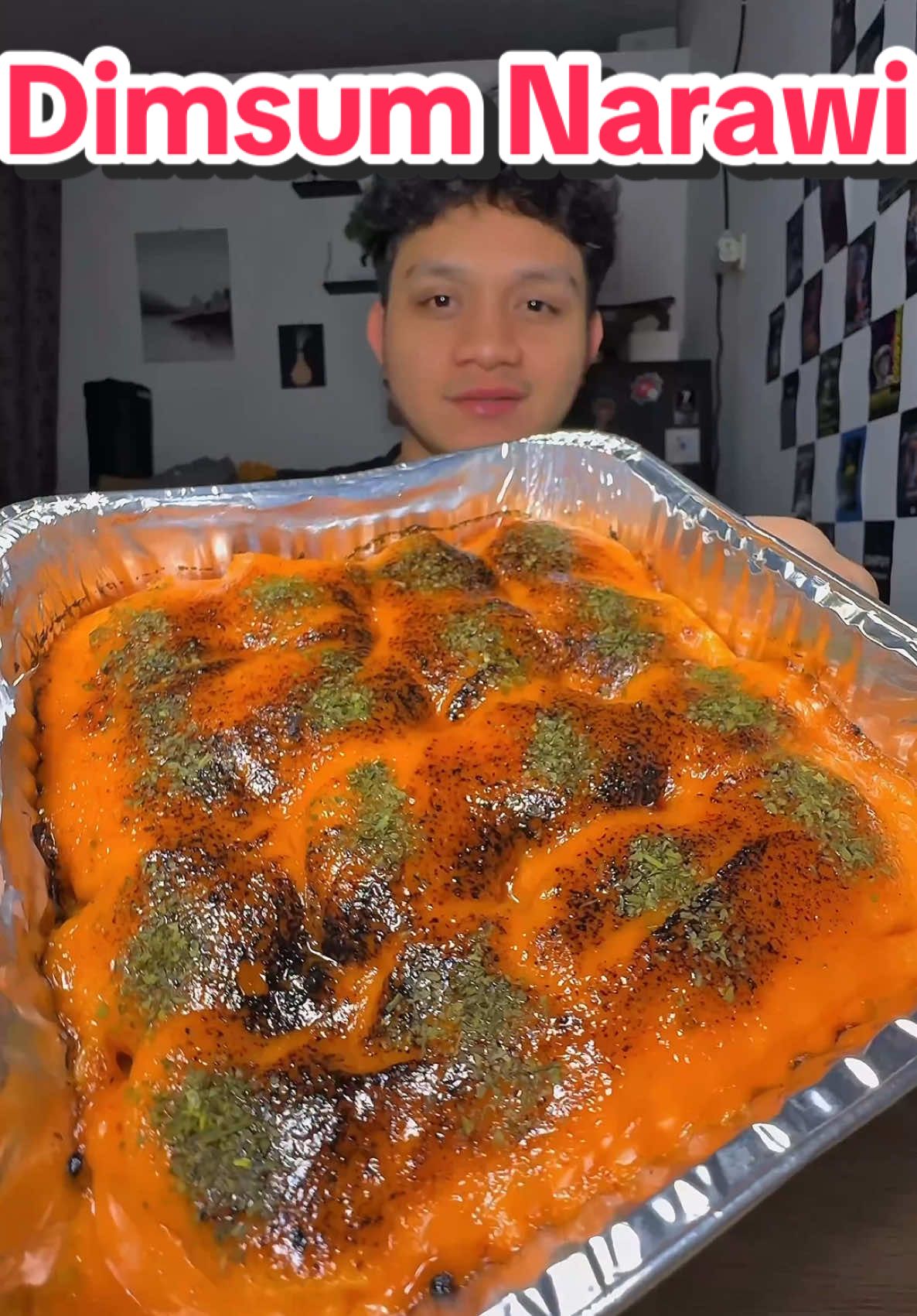 Akhirnya guysss dimsum narawi bisa aku cobain dan review untuk kalian. bener bener pantes viral sih soalnya serat serat dagingnya tuh berasa banget sama spicy mayonya juarak! #mukbang #dimsumnarawi #dimsummentai #makananviral #foodfestontiktok 