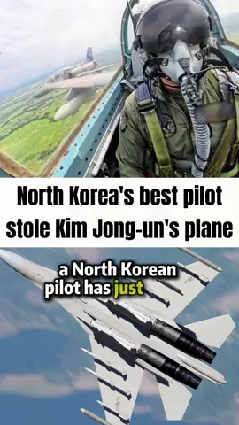 North Korea’s best pilot stole Kim Jong-un’s plane #usa🇺🇸 #northkorea #pilot #military #fyp 
