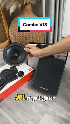 Độ loa Vf3 cực kì đơn giản luôn các bác loa JBL STAGE 2 và sub Harman/kardon FEEL 700 #doxechuyennghiep #hoanggiacar #loacanhoto #doloa #subdien 