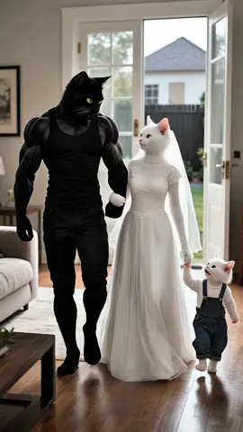 The bad cat #catvideo #kitten #fyp #aivideo 