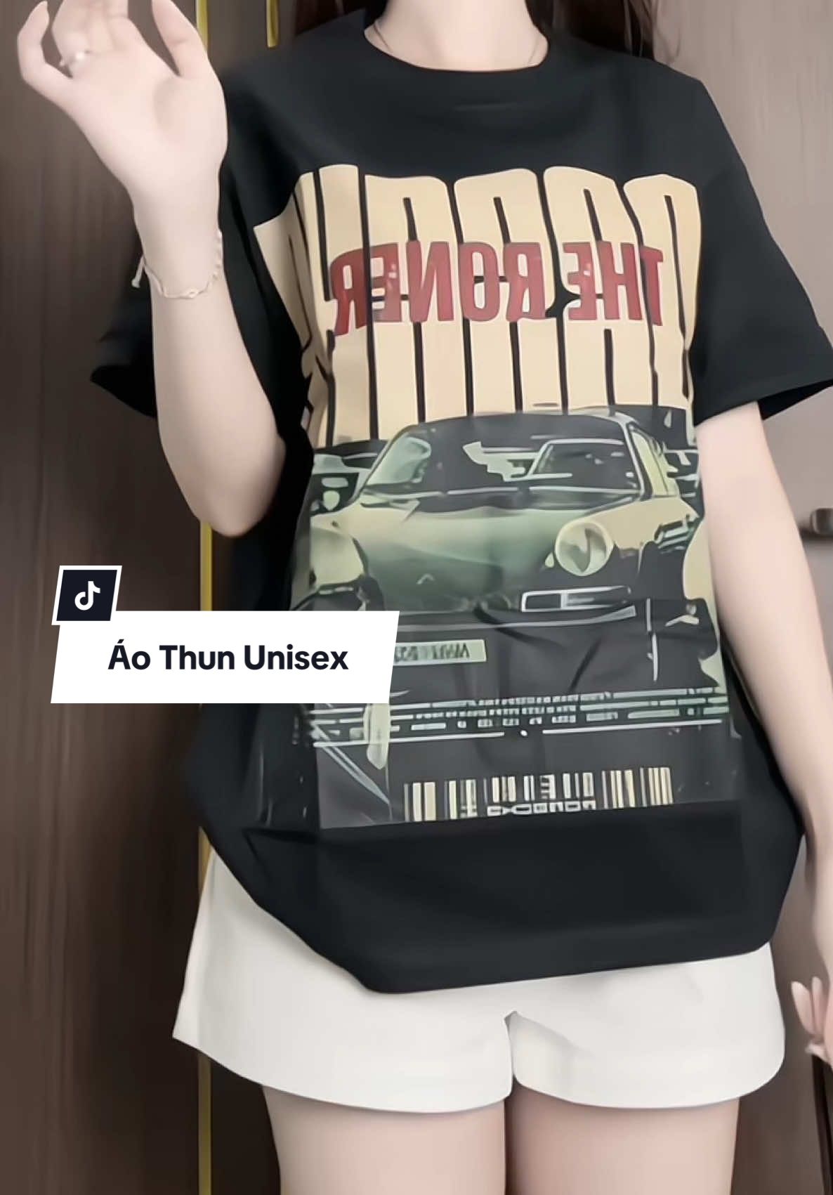 Áo thun rộng in hình unisex 🌹#xuhuong #nganthanthien #vairal #myoutfit #aothun 
