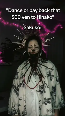 Pay her back?? Nahhhh. #SilentHillF #SilentHillFCosplay #SakukoCosplay #Horror