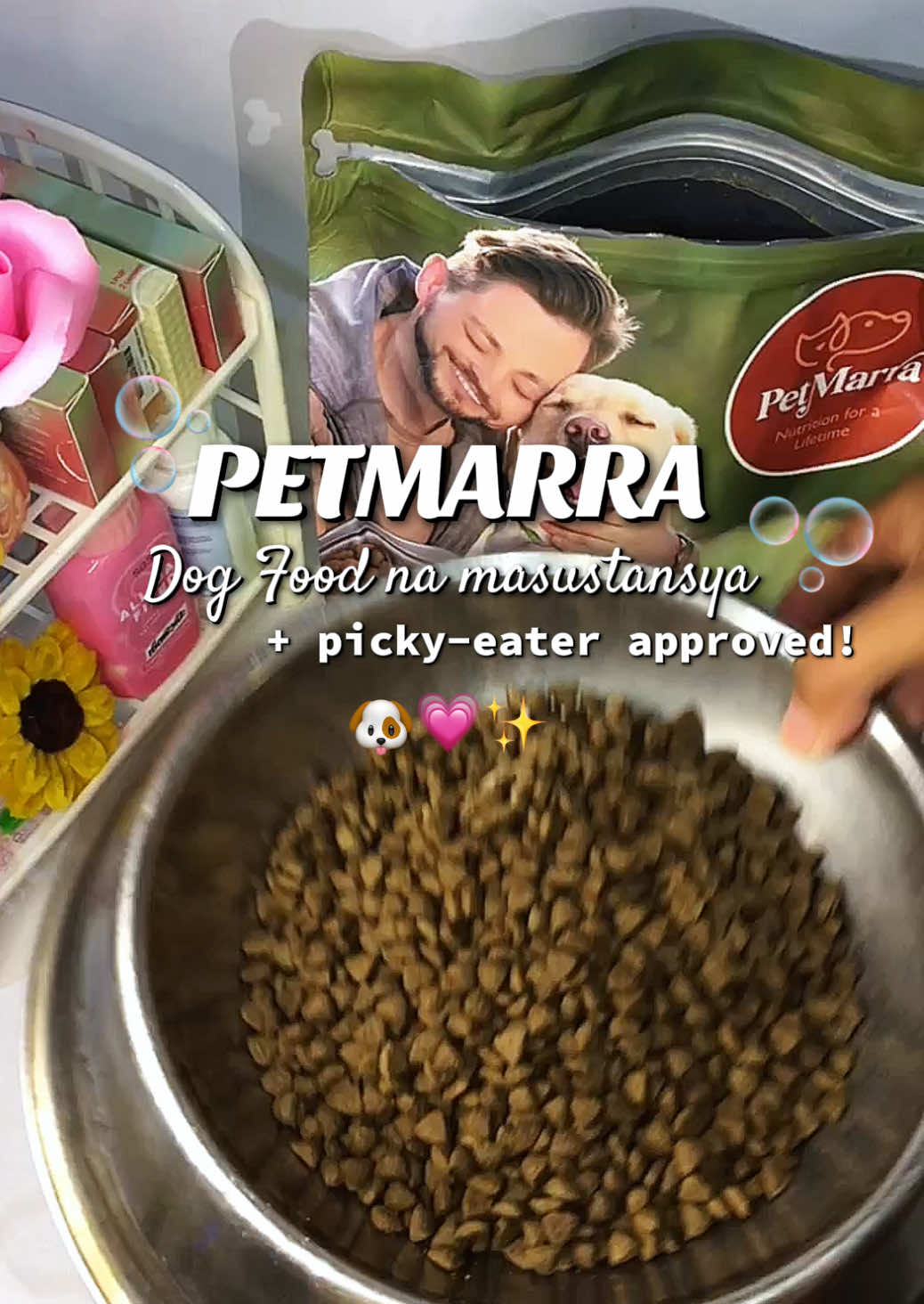 BILHAN MO NADIN YANG FURBABY MO SURE MAGUGUSTUHAN NYA DIN TONG DOG FOOD NG @PetMarra🐶💗✨ #petmarra #petmarradogfood #dogsofttiktok #foryoupage #fypシ 