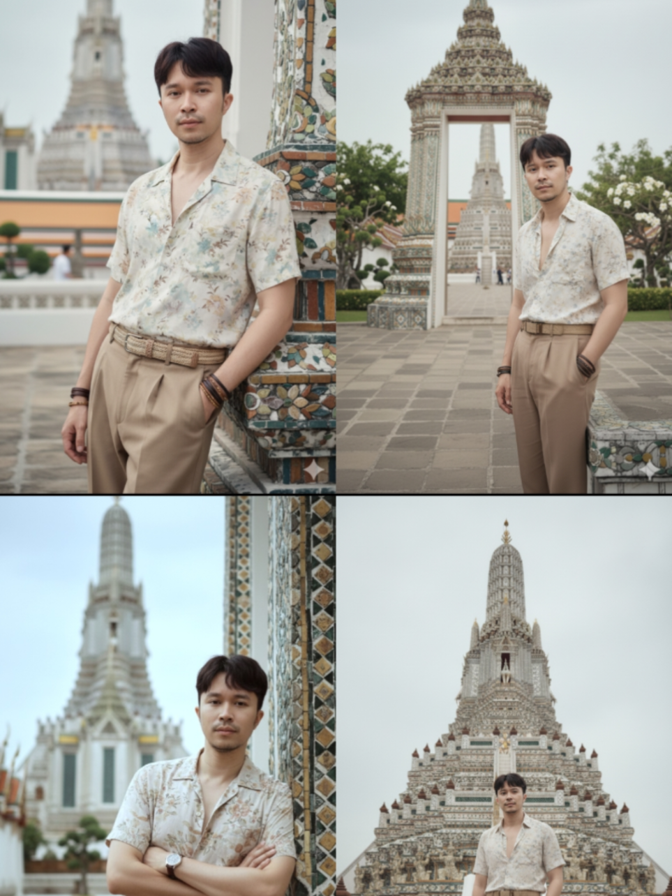 แจกคำสั่งสร้างภาพด้วย AI #สร้างภาพ #สร้างภาพด้วยAI #geminiAI #วัดอรุณ 