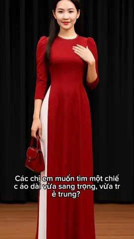 Áo Dài Lụa Gấm Cổ Tròn Tay Bồng Cao Cấp #haohao #aodaithietkedepnhat #aodaicotronsangtrong #aodaicotrondepnhat #aodailuagamcaocap 
