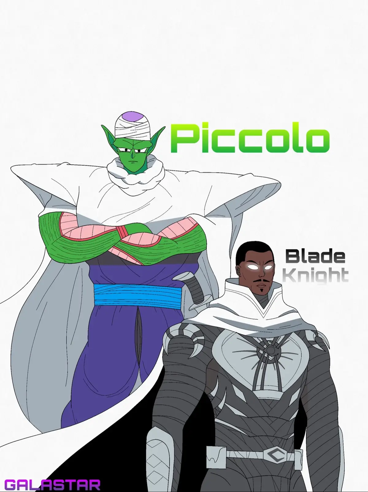 #piccolo #bladeknight #aurafarming #art #digitalart 