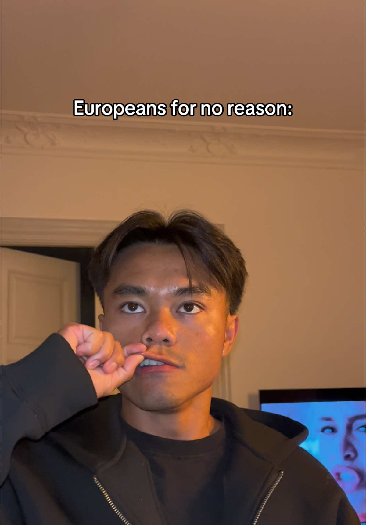 Only Europeans know 😏 #european #noreason #snoozetok #foryou #viral 
